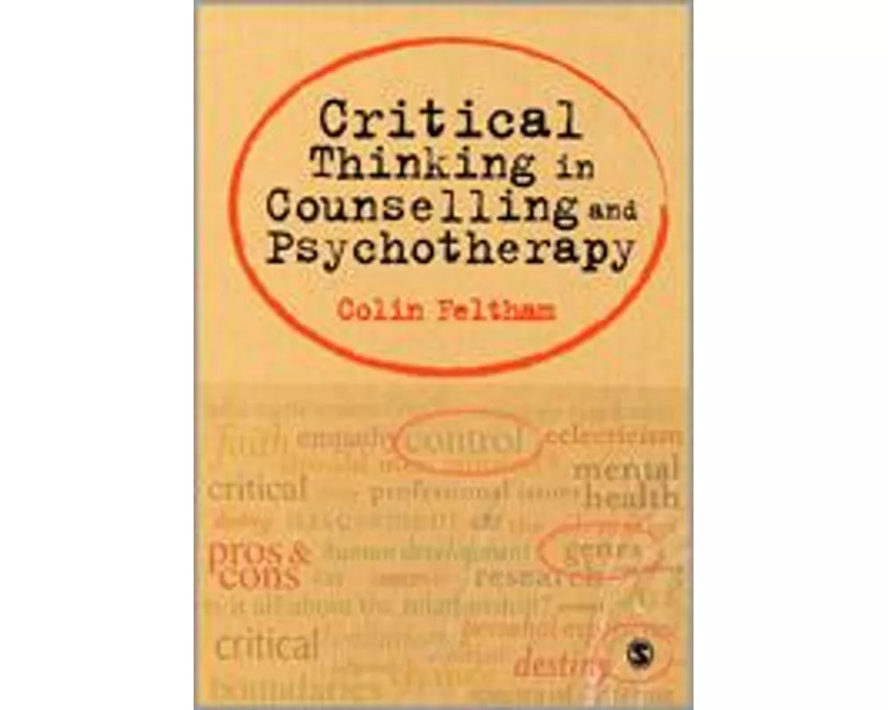 Critical Thinking in Counselling and Psychotherapy