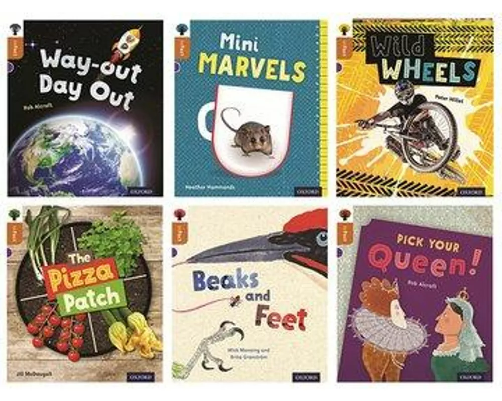 Oxford Reading Tree inFact: Level 8: Mixed Pack of 6