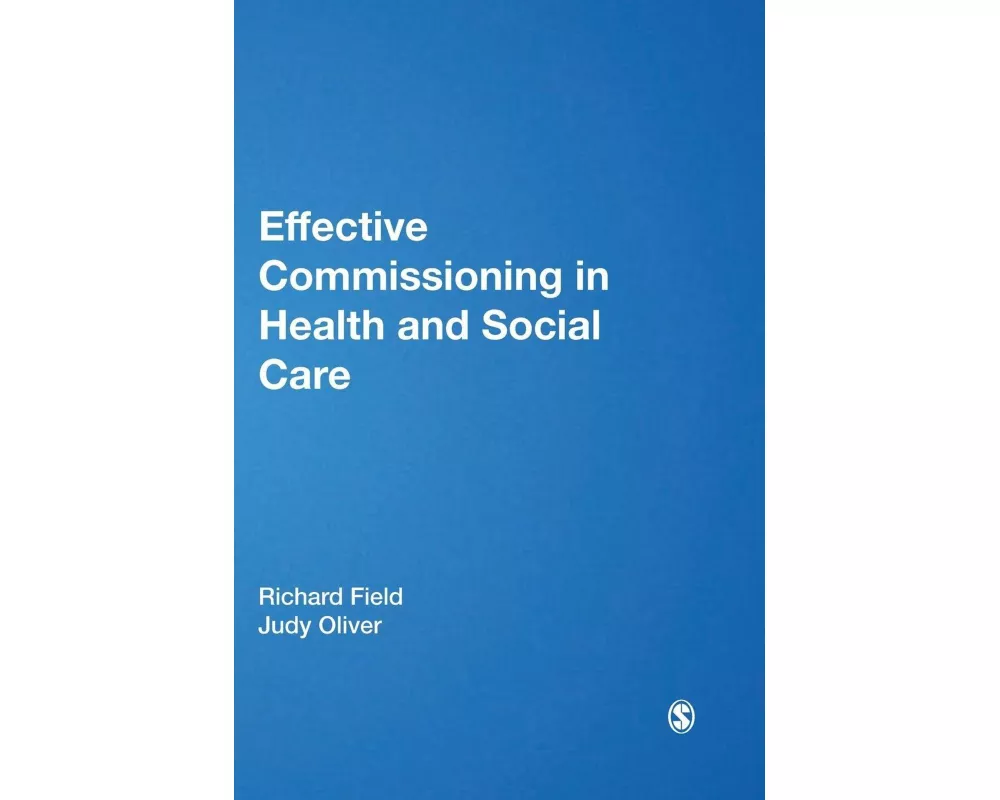 Effective Commissioning in Health and Social Care