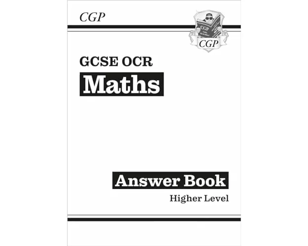 GCSE Maths OCR Answers for Workbook: Higher