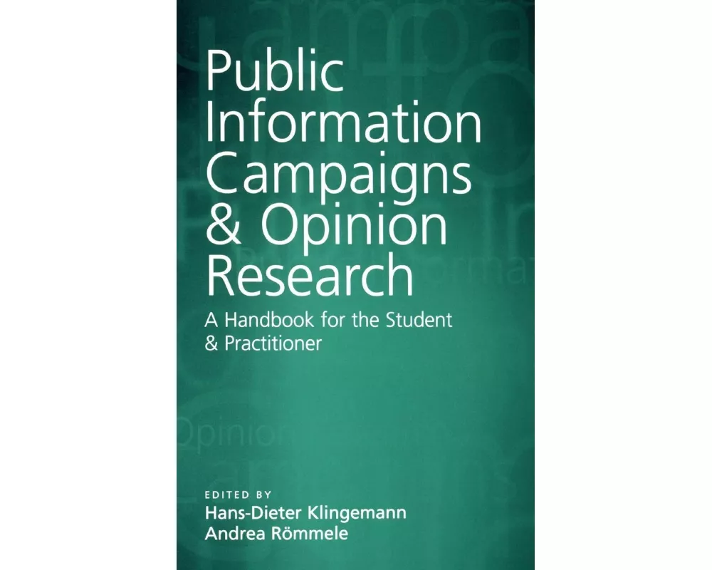 Public Information Campaigns and Opinion Research