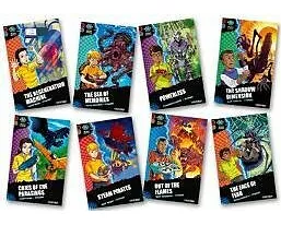 Project X Alien Adventures: Dark Red Book Band, Oxford Levels 17-18: Dark Red Book Band, Mixed Pack of 8