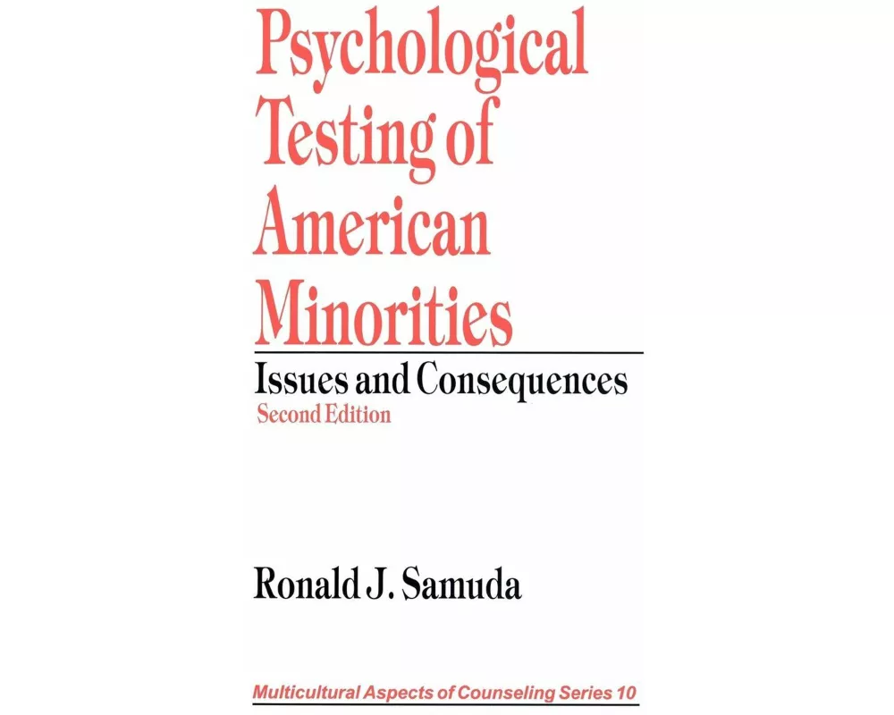 Psychological Testing of American Minorities
