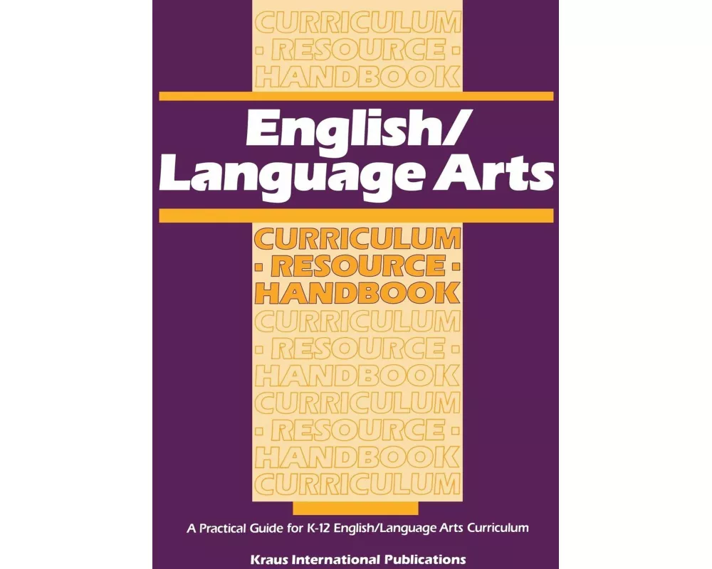English/ Language Arts Curriculum Resource Handbook