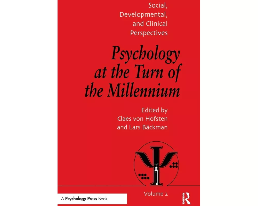 Psychology at the Turn of the Millennium, Volume 2
