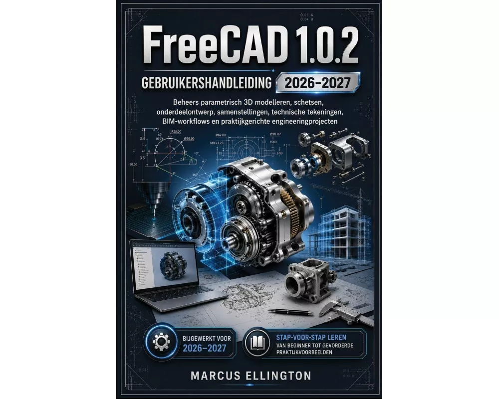 FreeCAD 1.0.2 Gebruikershandleiding 2026-2027