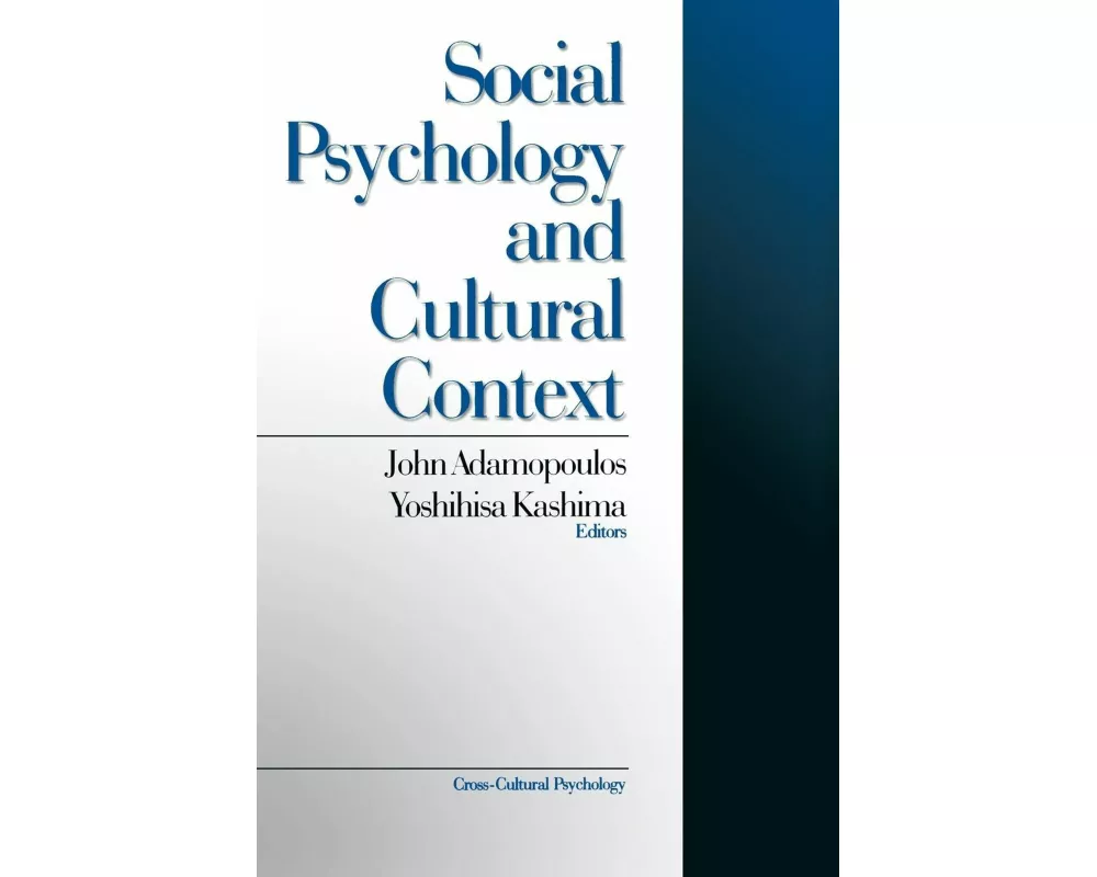 Social Psychology and Cultural Context