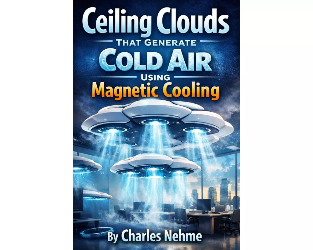Ceiling Clouds That Generate Cold Air Using Magnetic Cooling