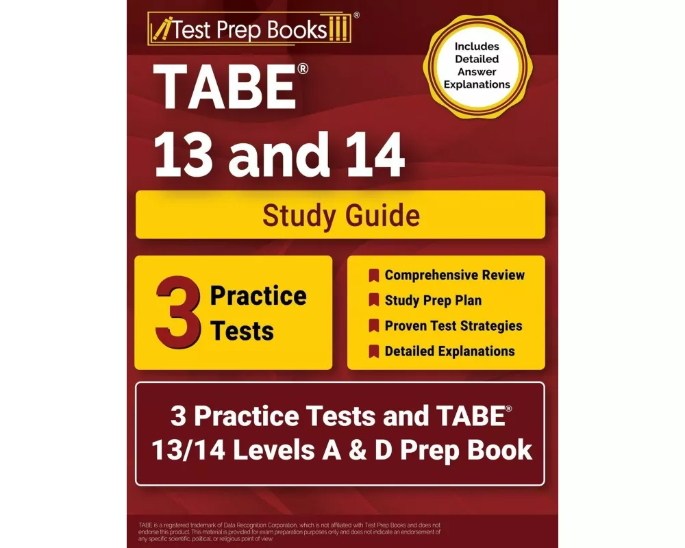 TABE 13 and 14 Study Guide