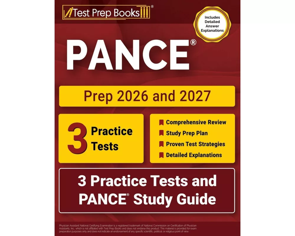 PANCE Prep 2026 and 2027
