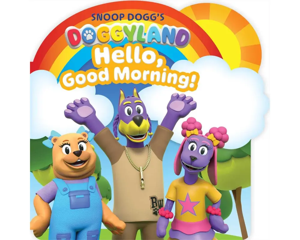 Snoop Dogg's Doggyland: Hello, Good Morning! (a Snoop Dogg Doggyland Shaped Board Book for Kids)