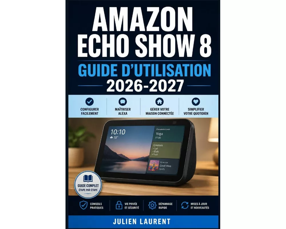 Amazon Echo Show 8 Guide d'Utilisation 2026-2027