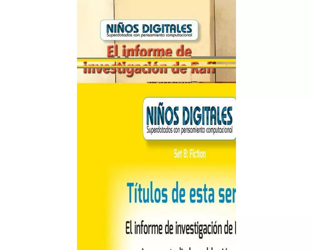 El Informe de Investigación de Rafi: Fragmentar El Problema (Rafi's Research Paper: Breaking Down the Problem)