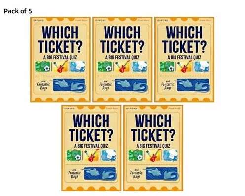 Read Write Inc. Fresh Start Readers: Book 3: Which Ticket? A Big Festival Quiz & Fantastic Rays - Pack of 5