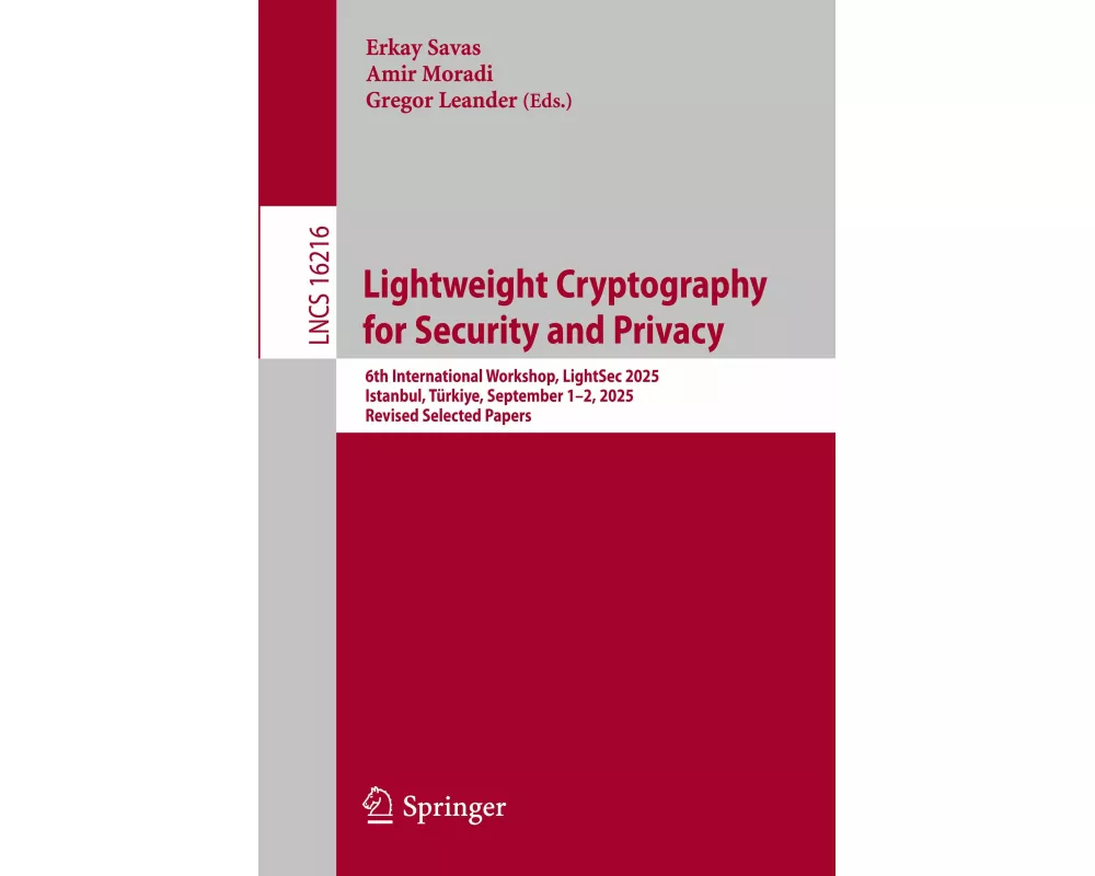 Lightweight Cryptography for Security and Privacy