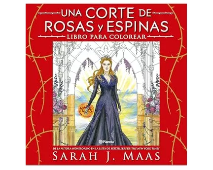 Una corte de rosas y espinas. Libro para colorear / A Court of Thorns and Roses. Coloring Book