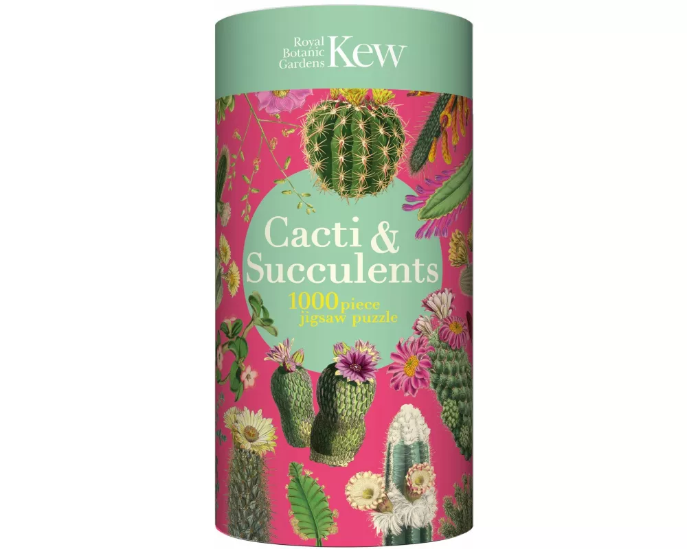 Kew Jigsaw Puzzle: Succulents & Cacti