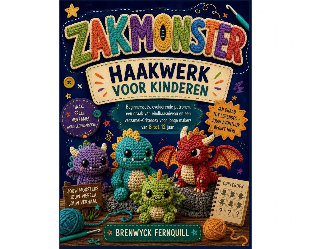 Zakmonster Haakwerk Voor Kinderen