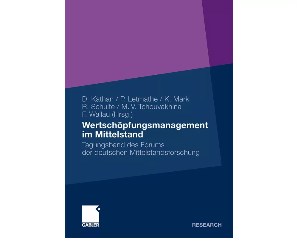 Wertschöpfungsmanagement im Mittelstand