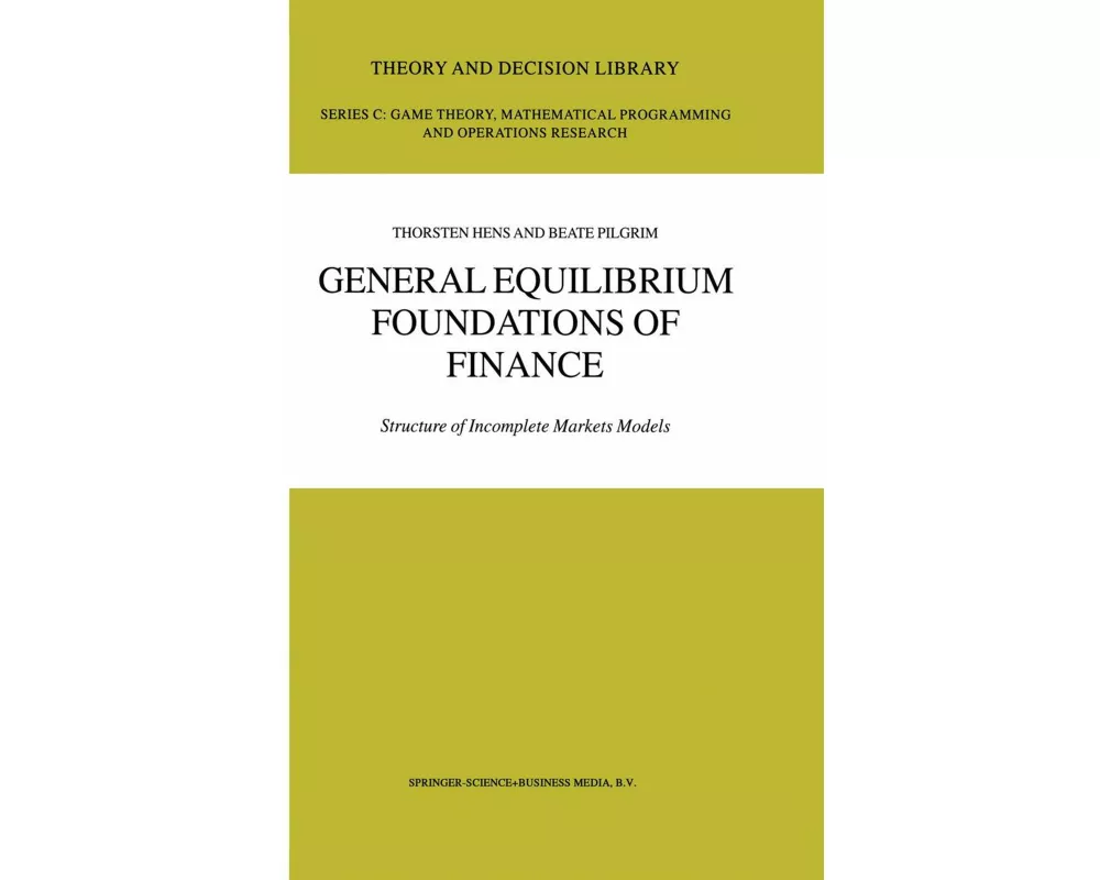 General Equilibrium Foundations of Finance