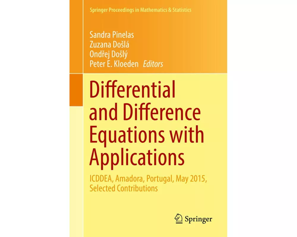 Differential and Difference Equations with Applications