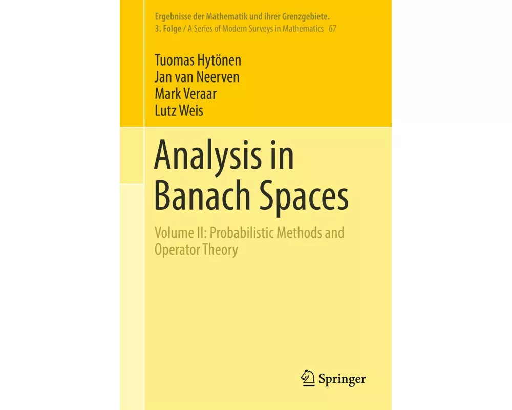 Analysis in Banach Spaces