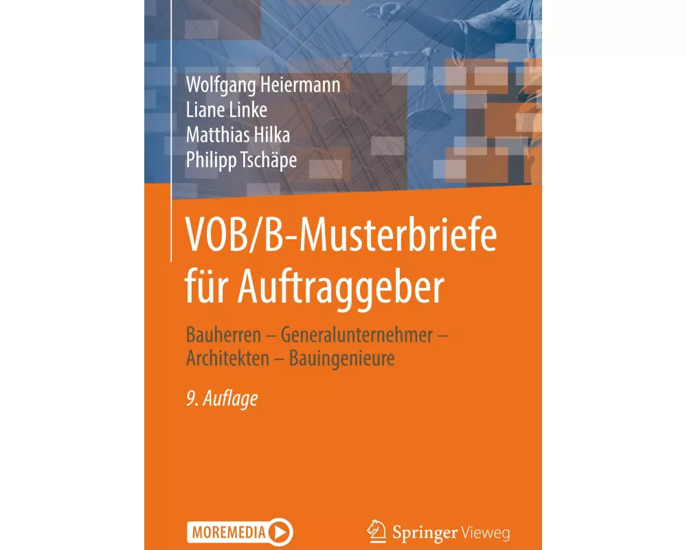 VOB/B-Musterbriefe für Auftraggeber