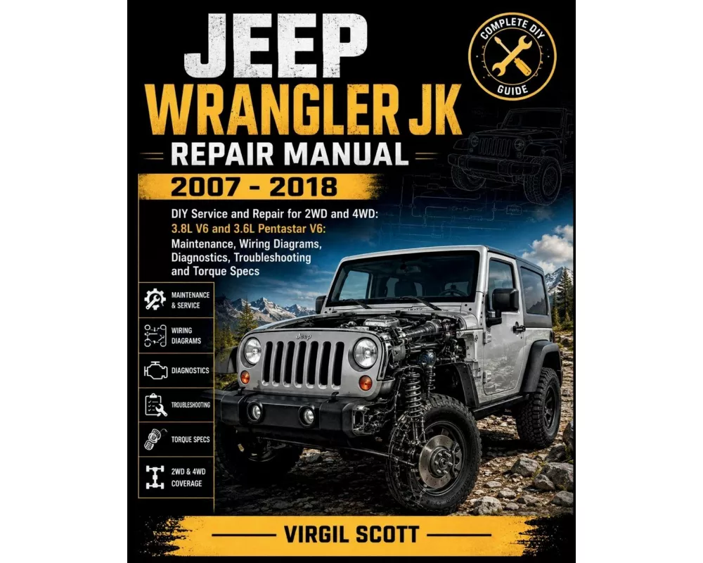 Jeep Wrangler JK Repair Manual 2007 - 2018