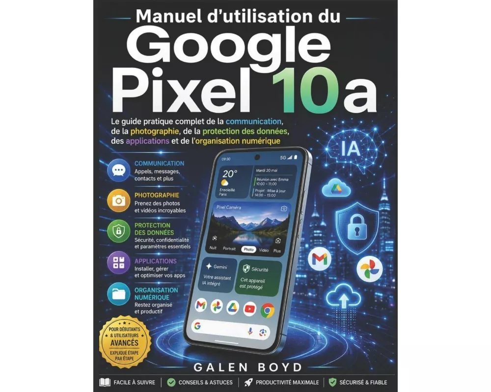 Manuel d'utilisation du Google Pixel 10a