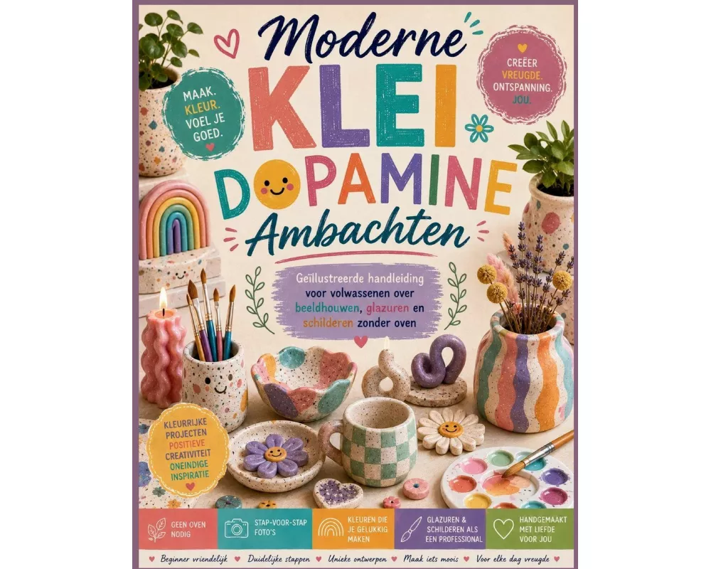Moderne klei Dopamine Ambachten