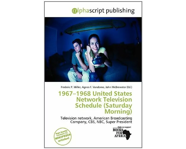 1967-1968 United States Network Television Schedule (Saturday Morning)
