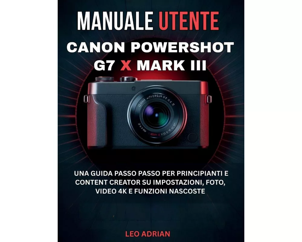 Manuale utente Canon PowerShot G7 X Mark III
