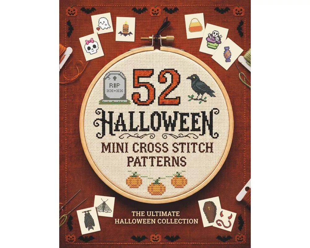 52 Mini Halloween Cross Stitch Patterns