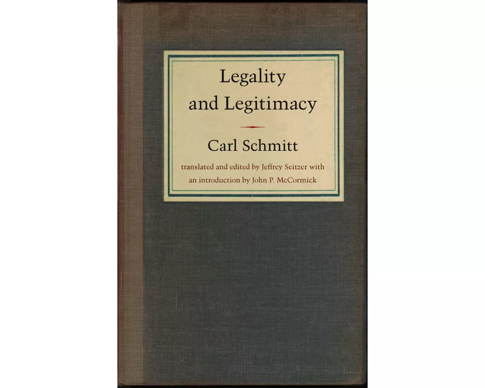 Legality and Legitimacy