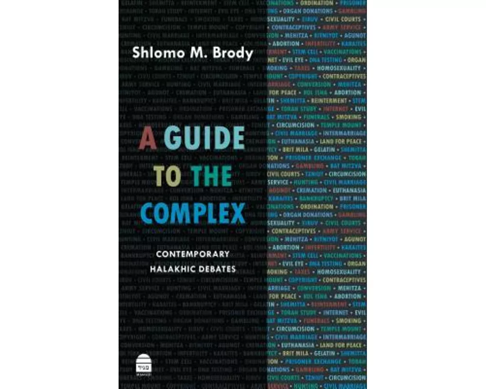 A Guide to the Complex: Contemporary Halakhic Debates