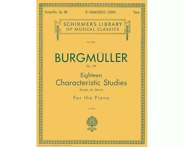 18 Characteristic Studies, Op. 109