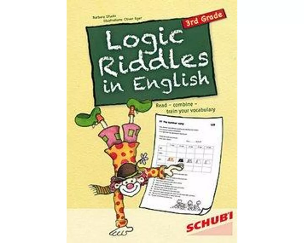 Logic Riddles in English. 3dr Grade