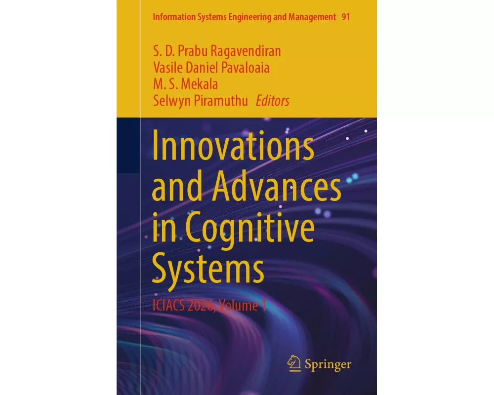 Innovations and Advances in Cognitive Systems