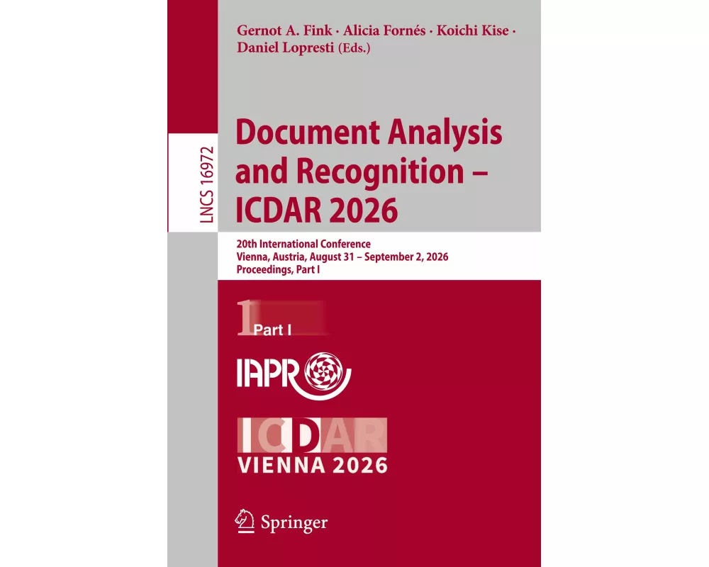 Document Analysis and Recognition – ICDAR 2026