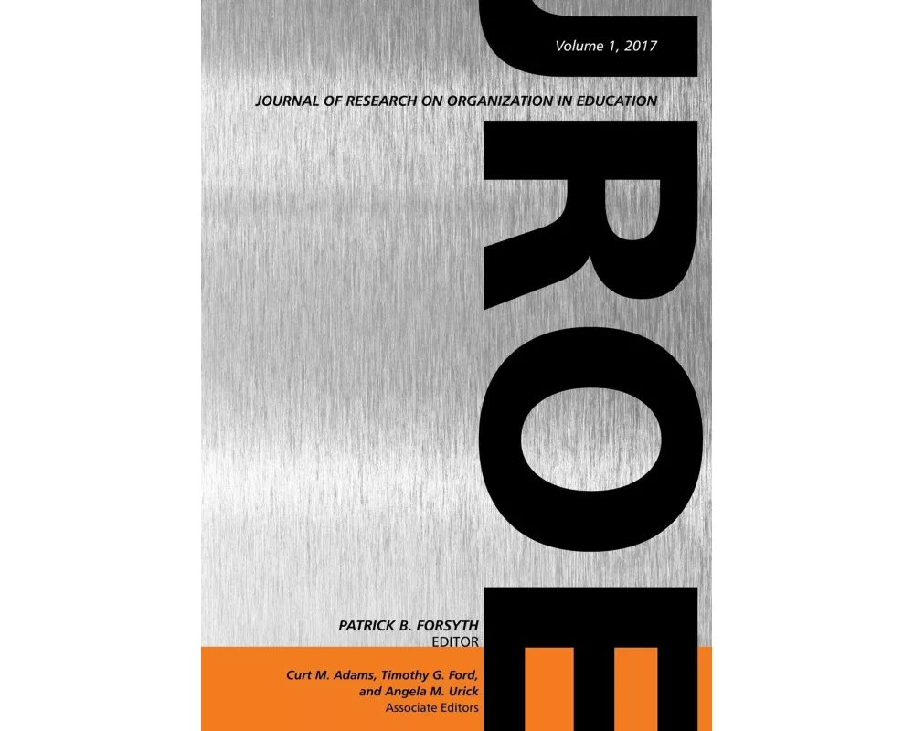 Journal of Research on Organization in Education Vol 1