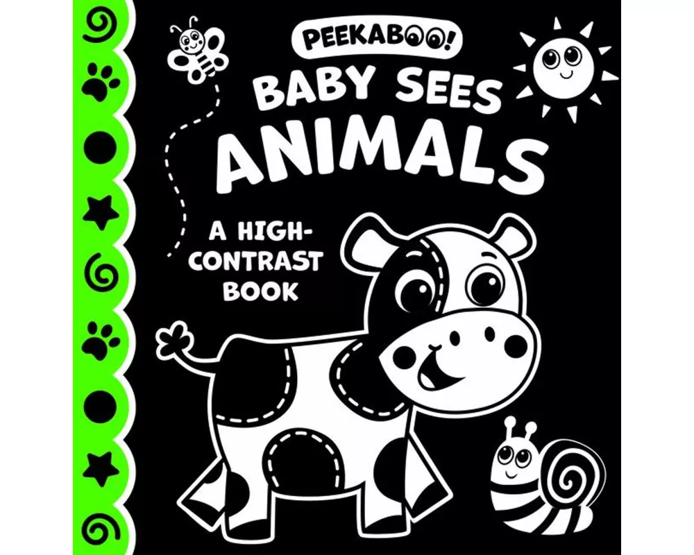Baby Sees Animals: High Contrast Board Book