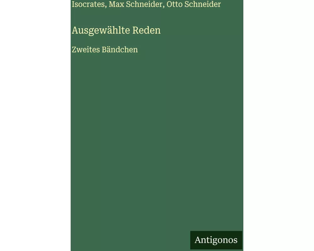 Ausgewählte Reden