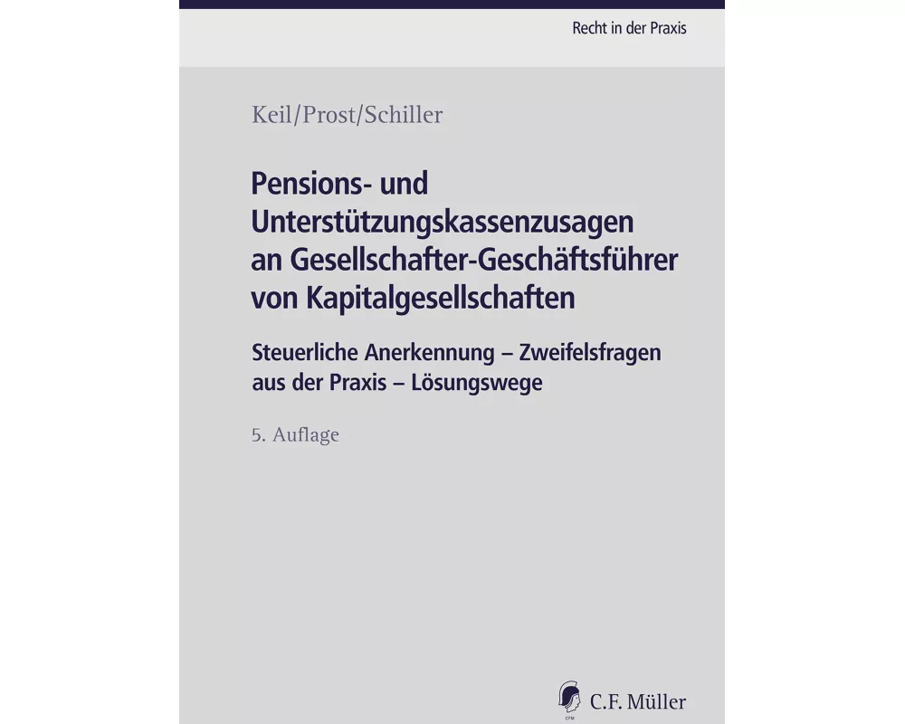 Pensions- und Unterstützungskassenzusagen an Gesellschafter-Geschäftsführer von Kapitalgesellschaften