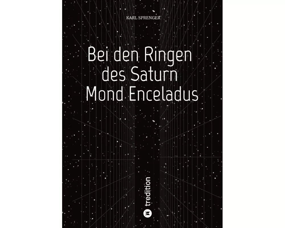 Bei den Ringen des Saturn Mond Enceladus