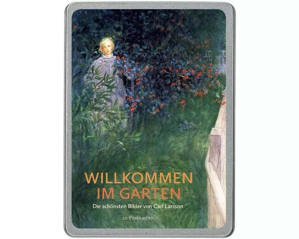 Willkommen im Garten Postkarten VE 20