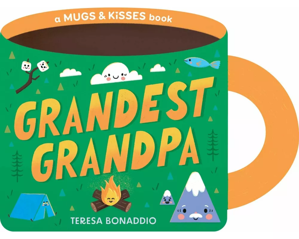 Grandest Grandpa (a Mugs & Kisses Shaped Board Book for Toddlers)