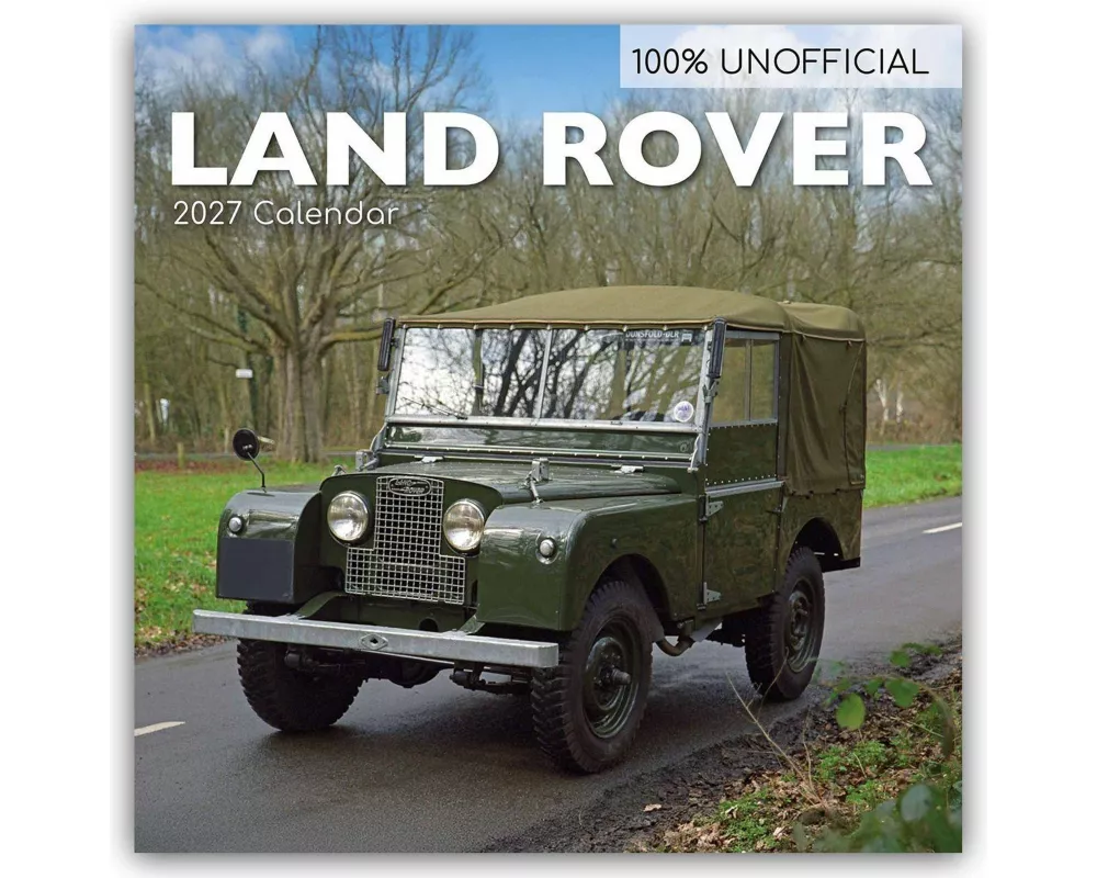 Land Rover 2027 - 16-Monatskalender