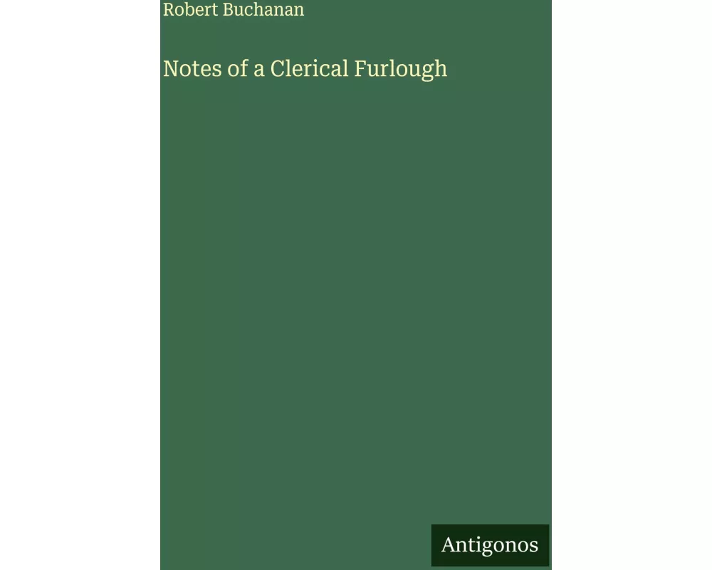Notes of a Clerical Furlough