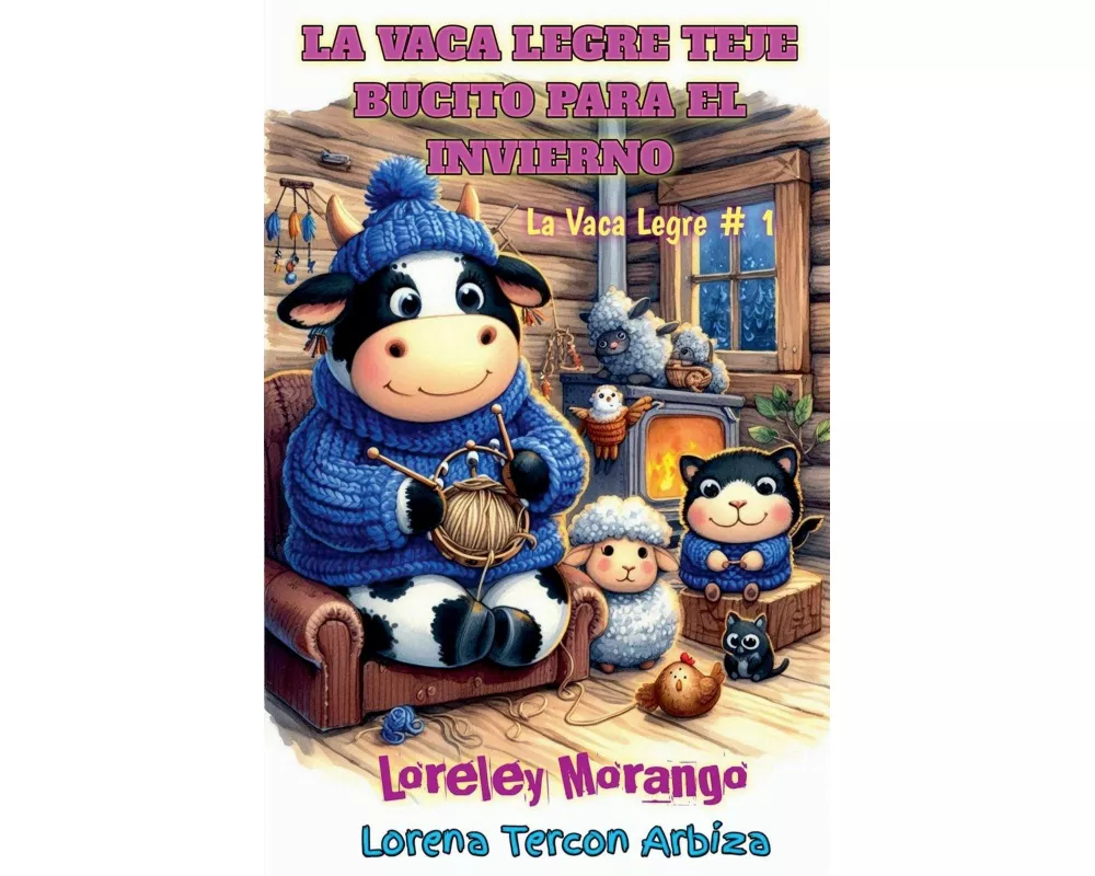La Vaca Legre Tejen Bucito para el Invierno