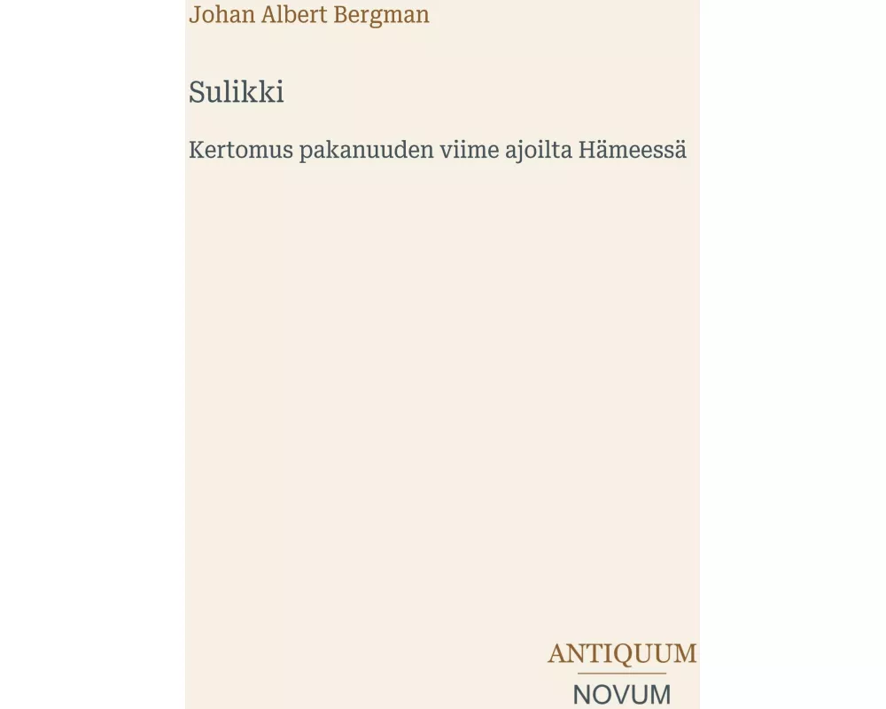 Sulikki
